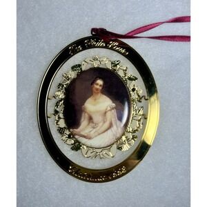 1993 White House Historical Ornament Retired Collectors Item 24ct Gold Plated